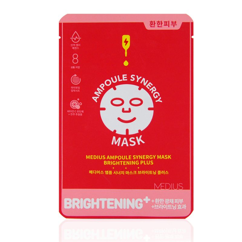 MEDIUS Ampoule Synergy Mask Brightening Plus