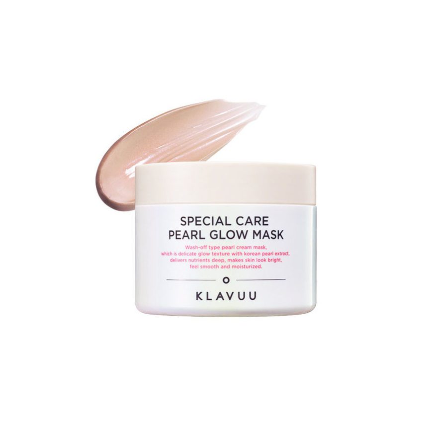 KLAVUU Special Care Pearl Glow Mask SkinSecret Koreansk Hudpleie