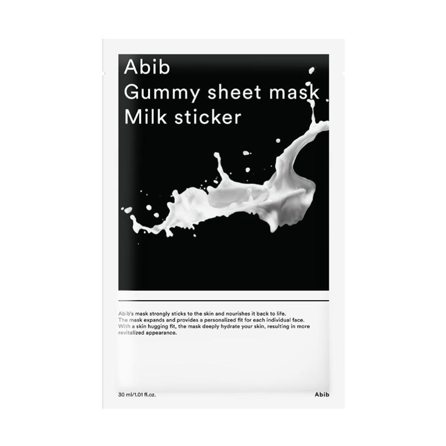abib_gummy_sheet_mask_milk_sticker_skinsecret_koreansk_hudpleie