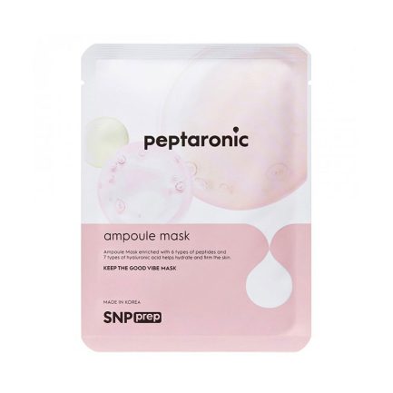 SNP_Prep_Peptaronic_ampoule_sheet_mask_skin_secret_koreansk_hudpleie