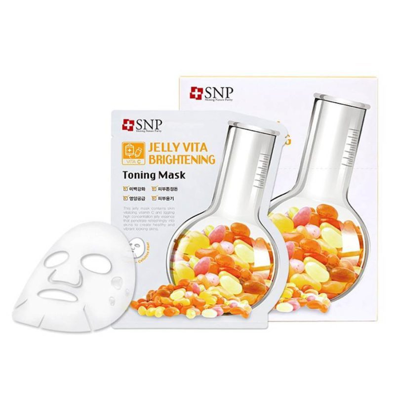 SNP Jelly Vita Brightening Toning Mask