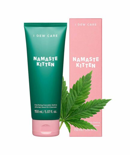 i_dew_care_namaste_kitten_clarifying_cannabis_sativa_hemp_seed_oil_cleanser_skin_secret_koreansk_hudpleie