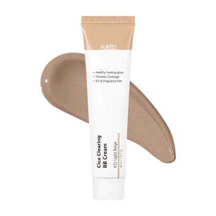 PURITO Cica Clearing BB Cream #21 Light Beige - Koreansk hudpleie