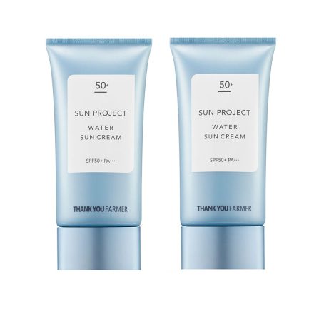 THANK YOU FARMER Sun Project Water Sun Cream x 2