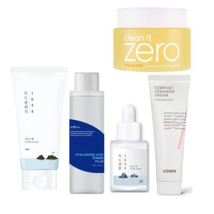 5-Stegs Hudpleiesett Tørr Hud