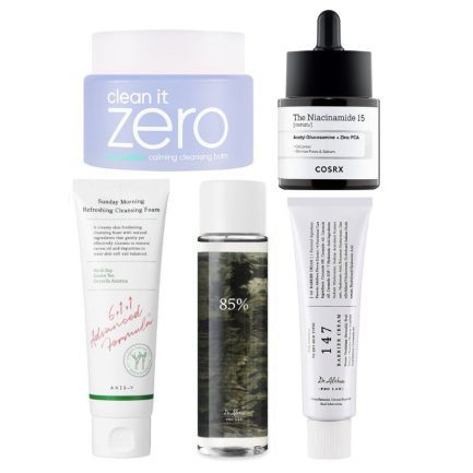 5-Stegs Hudpleiesett Rosacea