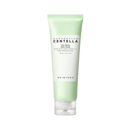 skin1004 madagascar centella tea trica bha foam