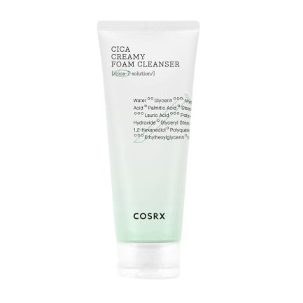 COSRX Cica Creamy Foam Cleanser SkinSecret Koreansk Hudpleie