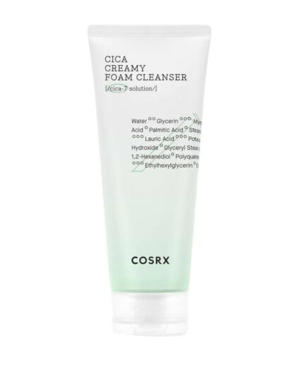 COSRX Cica Creamy Foam Cleanser SkinSecret Koreansk Hudpleie