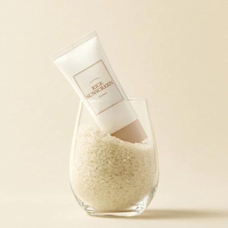 I´M FROM Rice Sunscreen SkinSecret Koreansk Hudpleie