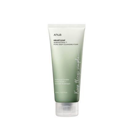 ANUA Heartleaf Quercetinol Pore Deep Cleansing Foam SkinSecret Koreansk Hudpleie