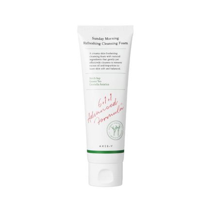 AXIS-Y Sunday Morning Refreshing Cleansing Foam SkinSecret Koreansk Hudpleie