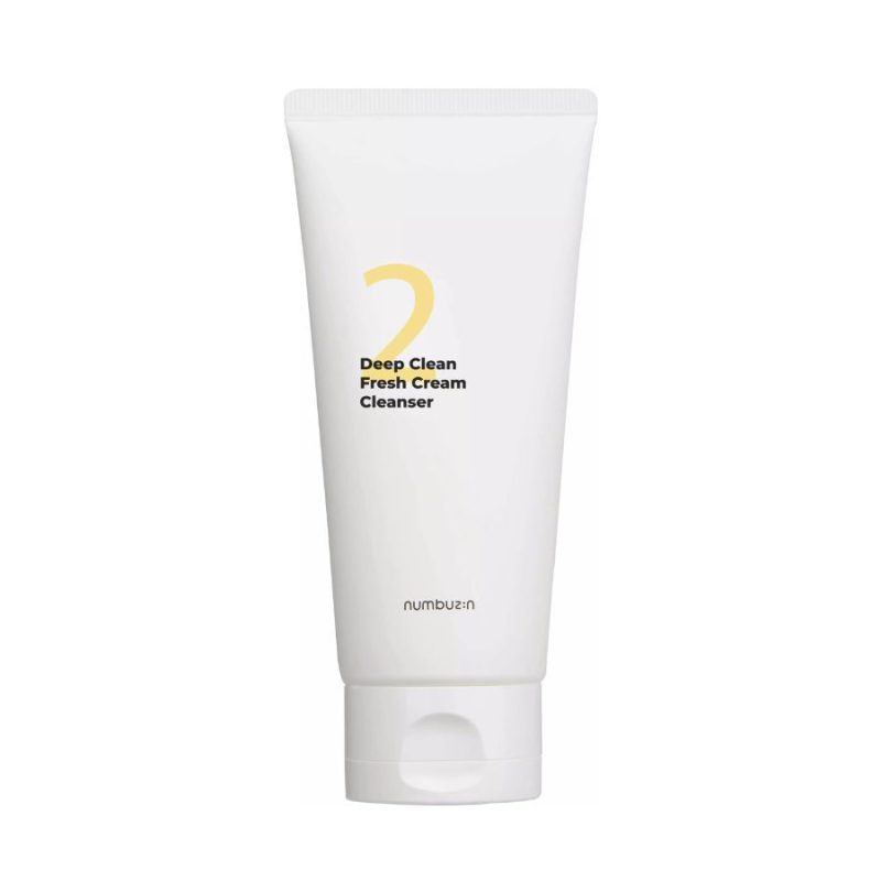 NUMBUZIN No.2 Deep Clean Fresh Cream Cleanser SkinSecret Koreansk Hudpleie