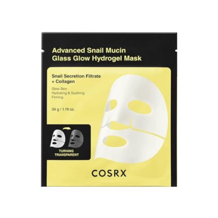 COSRX Advanced Snail Mucin Glass Glow Hydrogel Mask