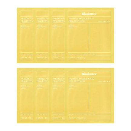 Biodance Radiant Vita Niacinamide Real Deep Mask 8 stk