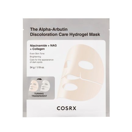 COSRX The Alpha-Arbutin Discoloration Care Hydrogel Mask
