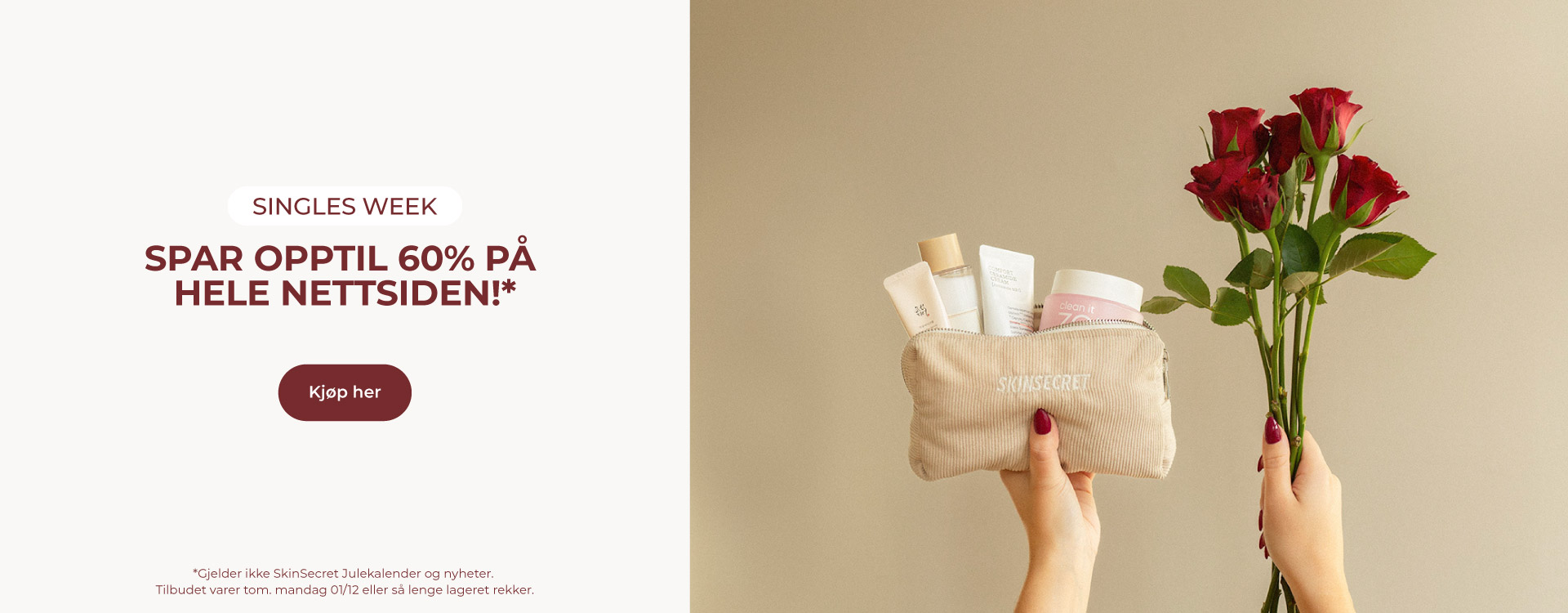 Singles Week - spar opptil 60%