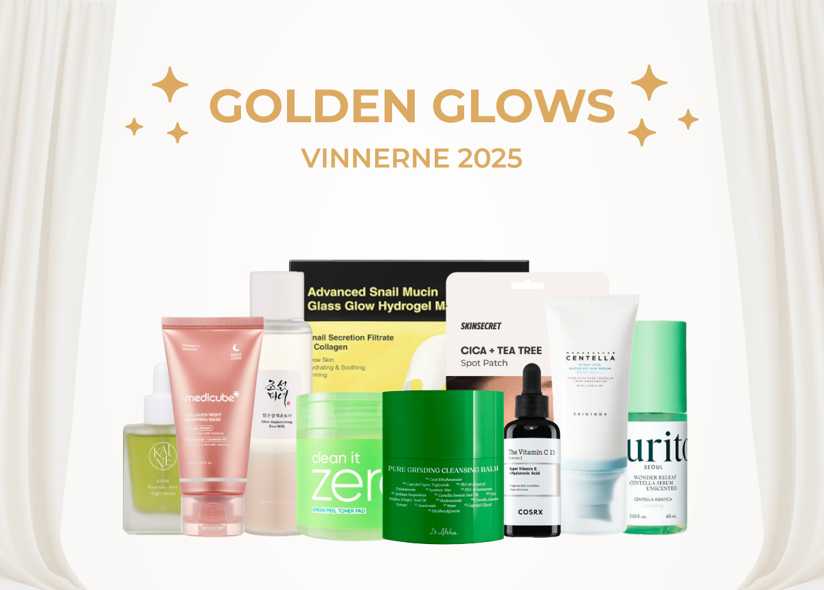 Golden Glows - årets vinnere stemt frem av kunder!