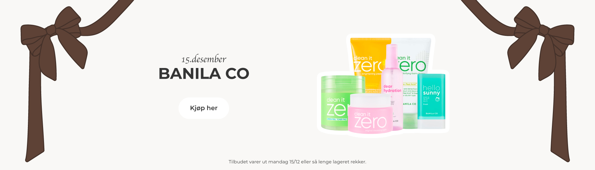 Gode priser på Banila Co!