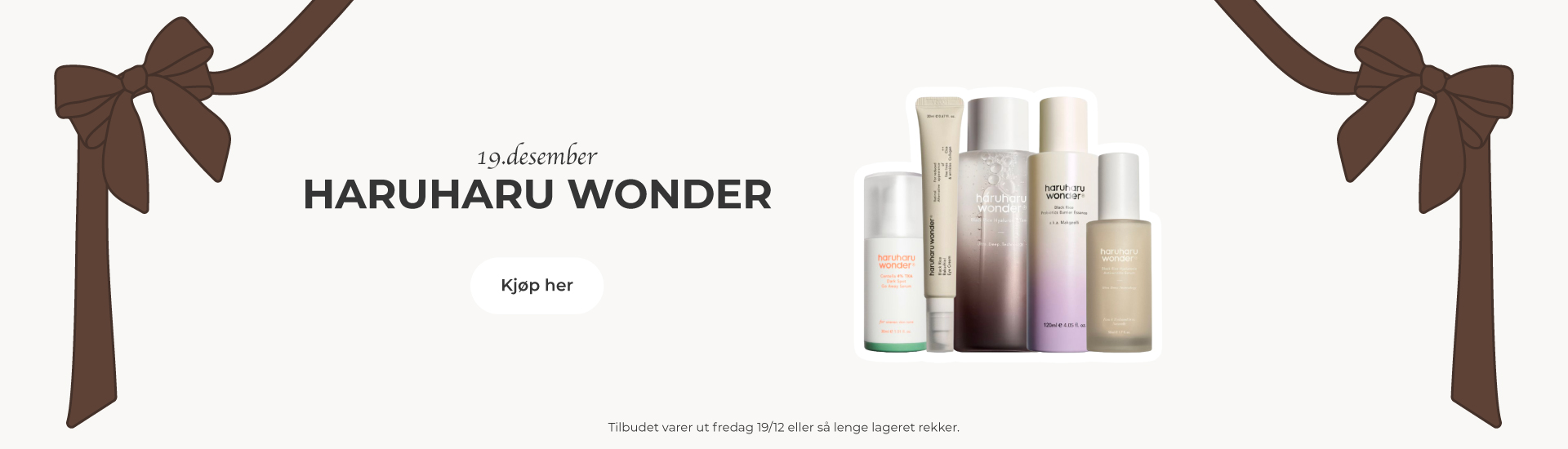 Ekstra gode priser på haruharu!