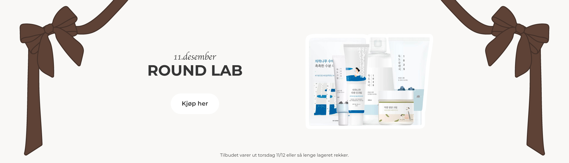 Ekstra gode priser på Round Lab!