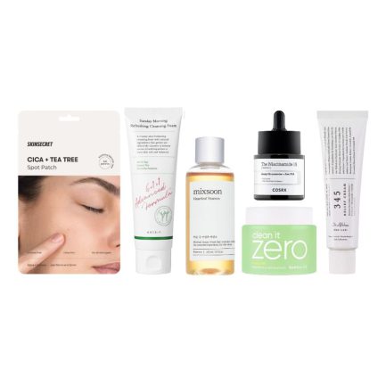 Koreansk 5-Stegs Hudpleierutine Kviser/Akne