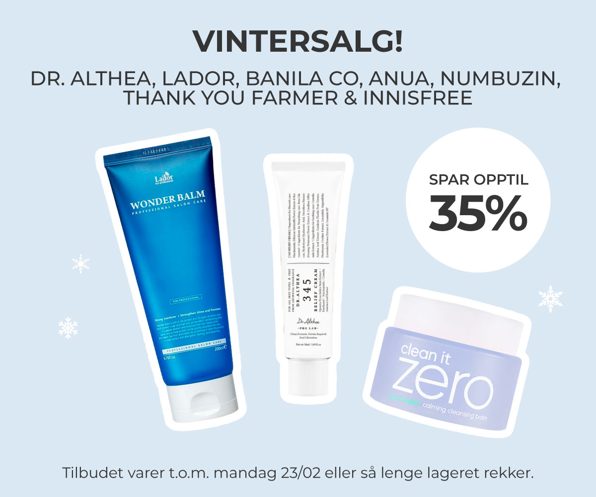 Vintersalg: Spar opptil 35%!
