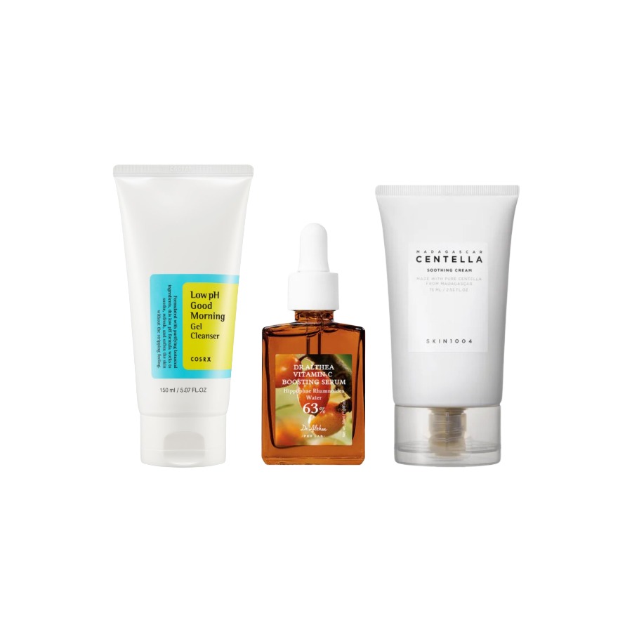 3-stegs hudpleierutine kombinasjonshud 3-stegs hudpleierutine kombinasjonshud