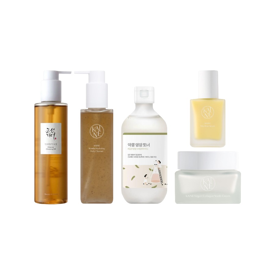 Koreansk 5-Stegs Hudpleierutine Moden Hud Koreansk 5-Stegs Hudpleierutine Moden Hud