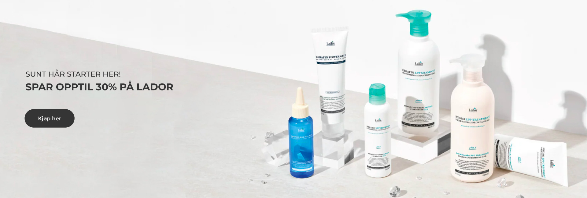 Spar opptil 30% på LADOR