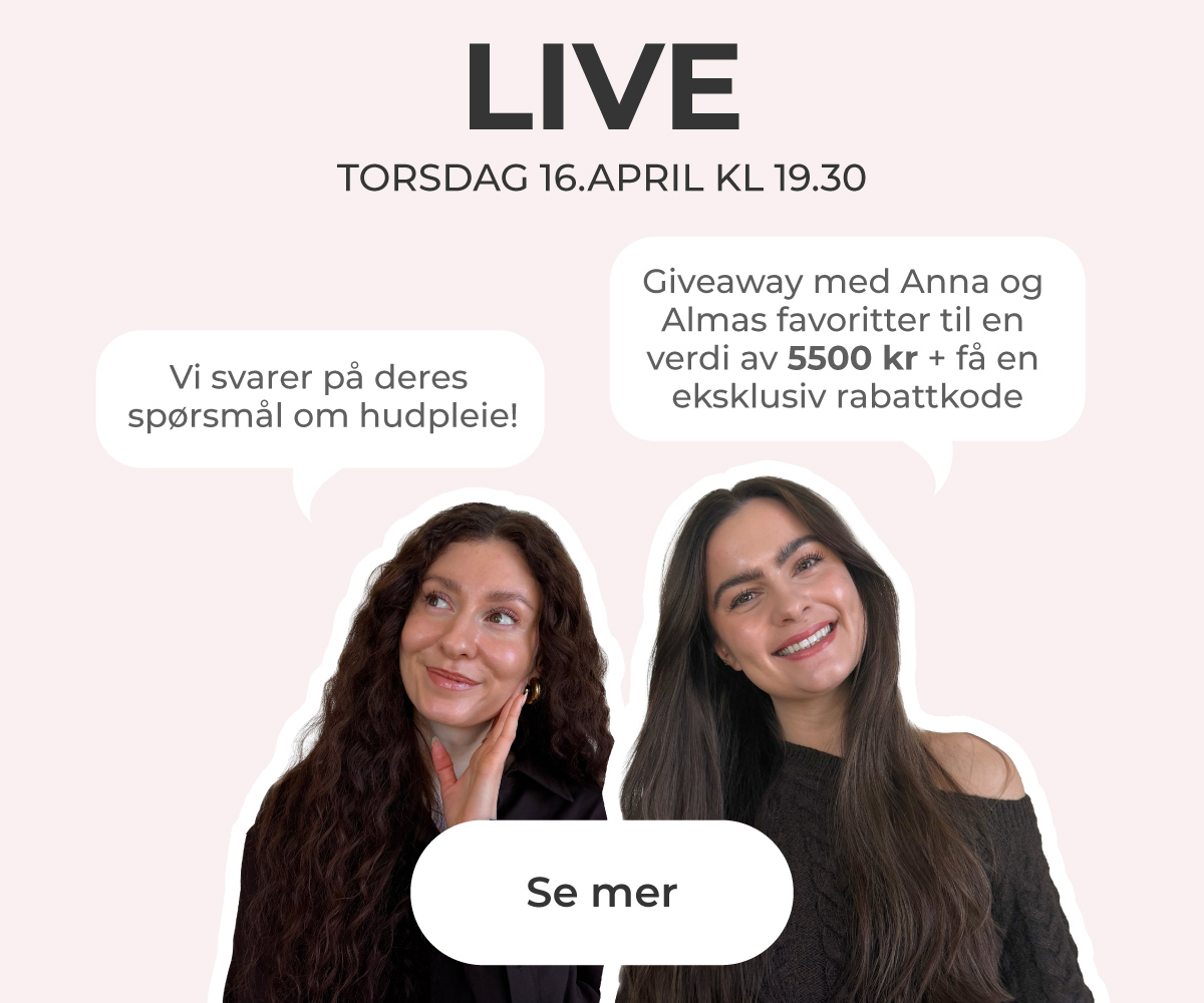 LIVESHOPPING - Q&A med Anna og Alma
