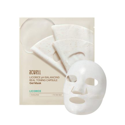 ACWELL Licorice pH Balancing Real Toning Capsule Gel Mask