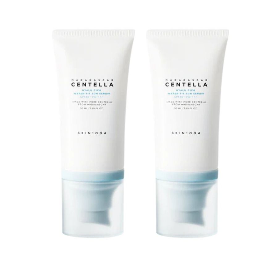 2 for 1 SKIN1004 Madagascar Centella Hyalu-Cica Water-Fit Sun Serum SPF50+ PA++++ 2 for 1 SKIN1004 Madagascar Centella Hyalu-Cica Water-Fit Sun Serum SPF50+ PA++++