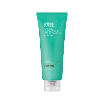 ACWELL Licorice pH Balancing Pore Cleansing Gel Foam